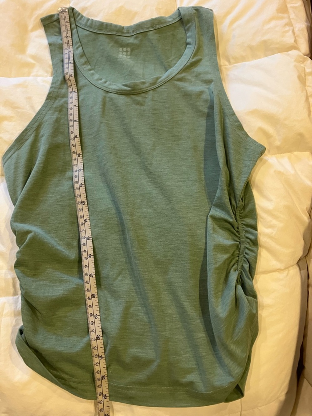 Green women’s title 9 tank top, size small